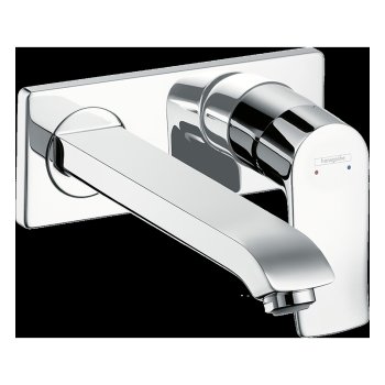 Baterie pentru lavoar Hansgrohe Metris, încastrată, pentru boxă, pipă 225 mm, crom
